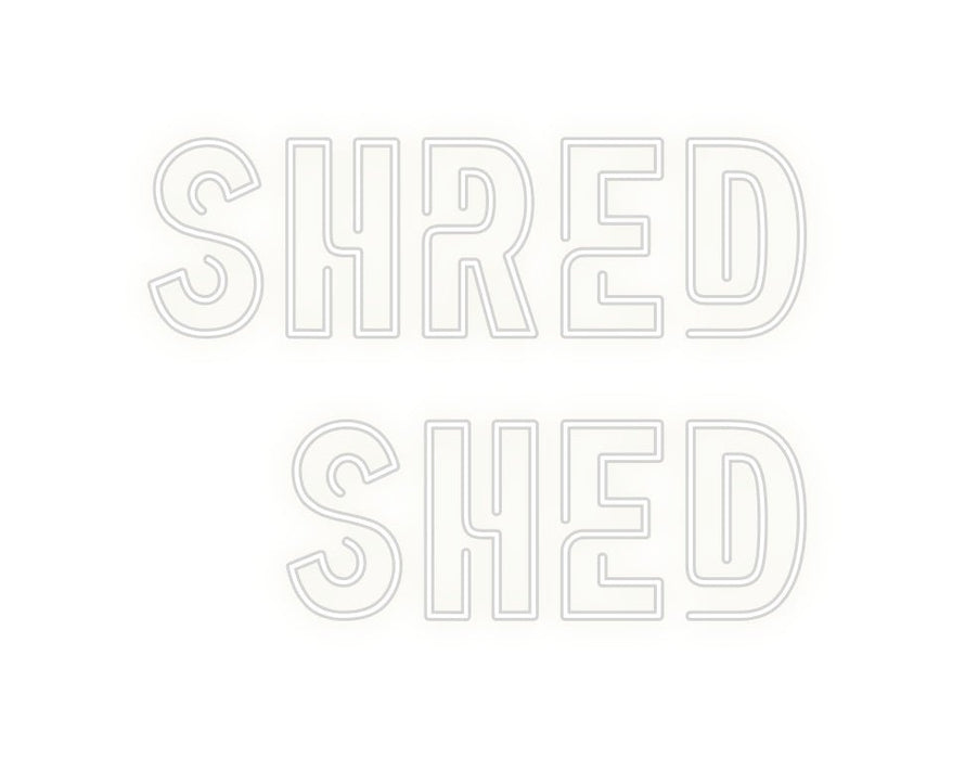 Custom Neon: Shred Shed - Neon Filter