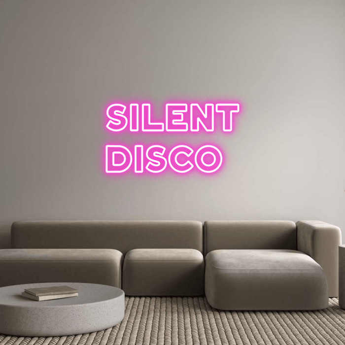 Custom Neon: SILENT DISCO - Neon Filter