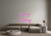 Custom Neon: sip sip hooray - Neon Filter