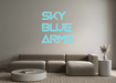 Custom Neon: Sky Blue Arms - Neon Filter