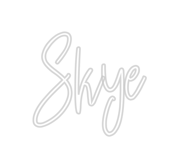 Custom Neon: Skye - Neon Filter