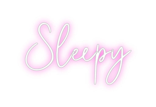 Custom Neon: Sleepy - Neon Filter