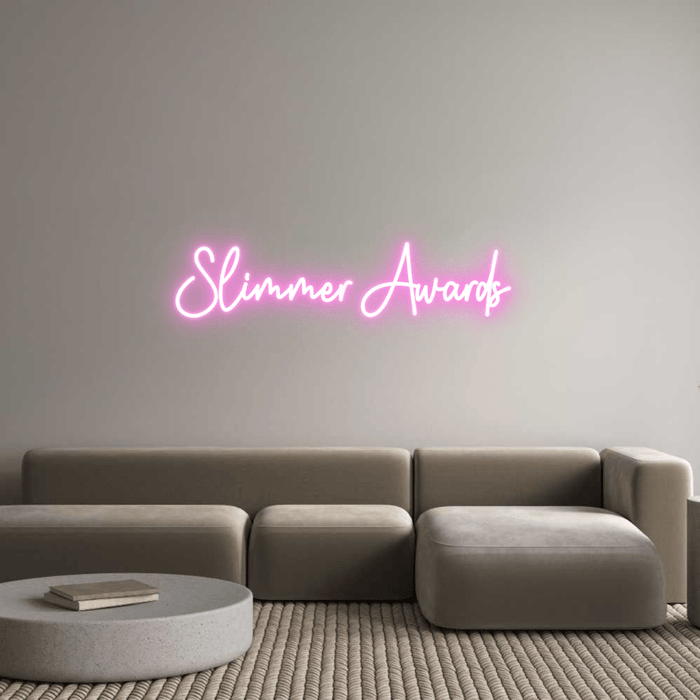 Custom Neon: Slimmer Awards - Neon Filter