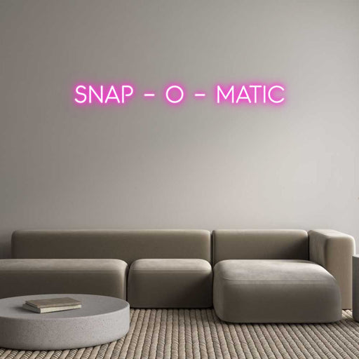 Custom Neon: snap - o - ma... - Neon Filter