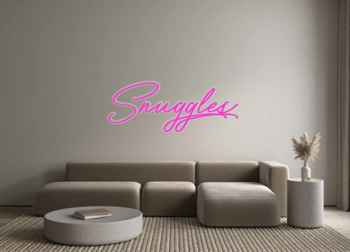 Custom Neon: Snuggles - Neon Filter