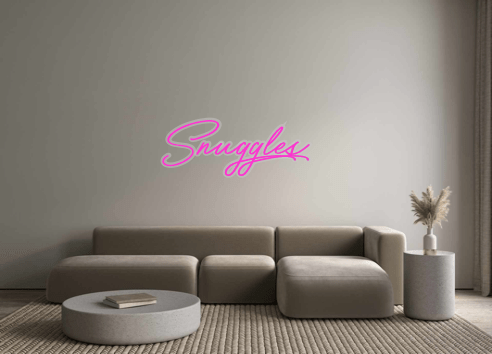 Custom Neon: Snuggles - Neon Filter