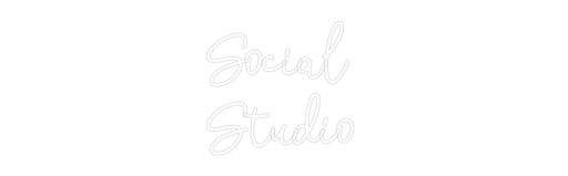 Custom Neon: Social Studio - Neon Filter