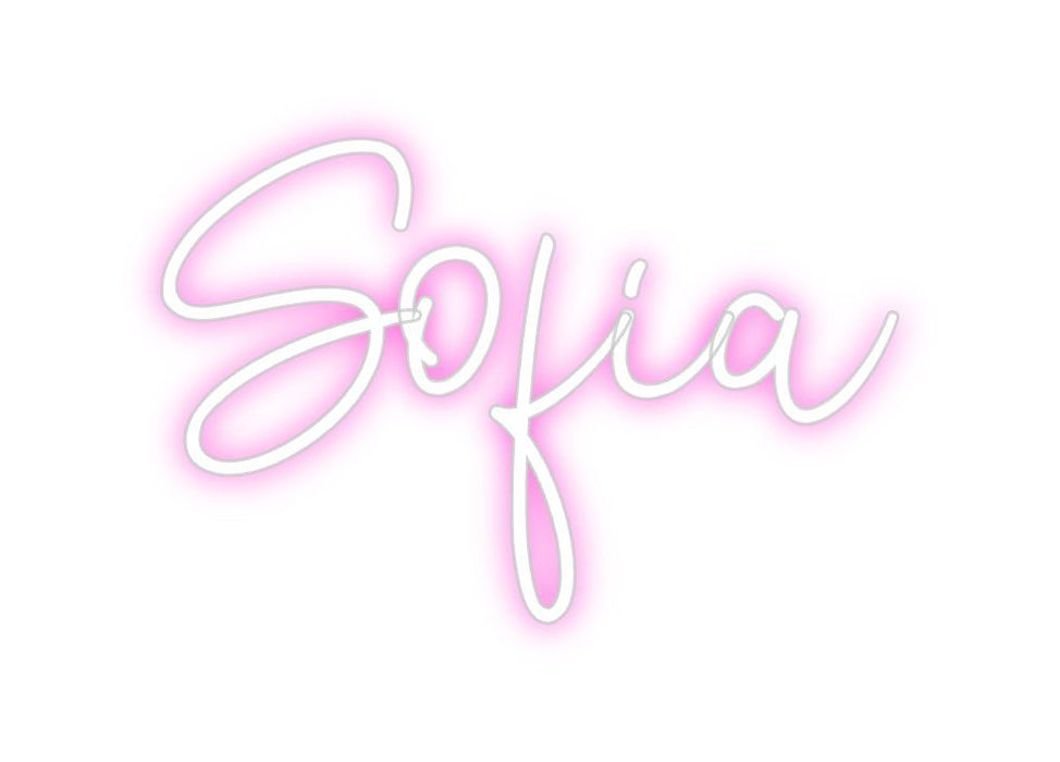 Custom Neon: Sofia - Neon Filter