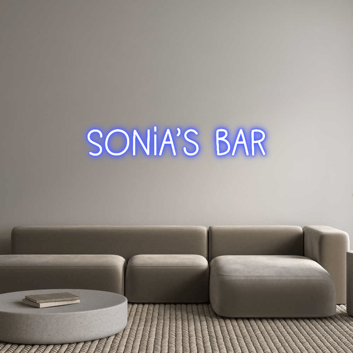 Custom Neon: Sonia’s bar - Neon Filter