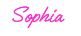 Custom Neon: Sophia - Neon Filter