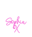 Custom Neon: Sophia X - Neon Filter