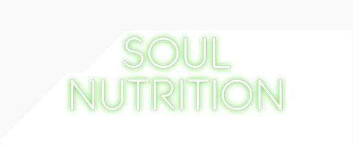 Custom Neon: SOUL NUTRITI... - Neon Filter