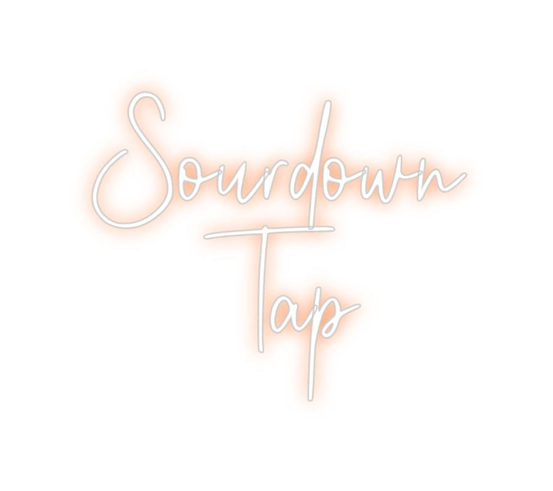 Custom Neon: Sourdown Tap - Neon Filter