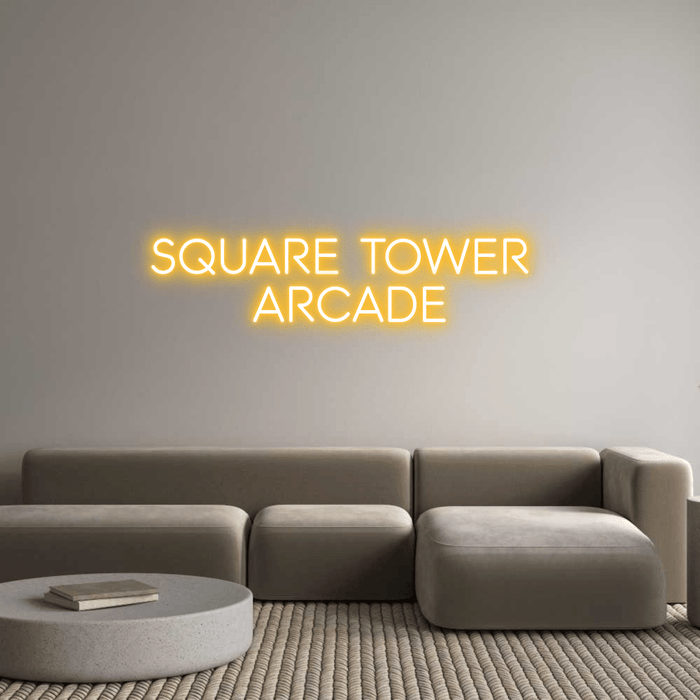 Custom Neon: SQUARE TOWER ... - Neon Filter