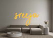 Custom Neon: sreeja - Neon Filter