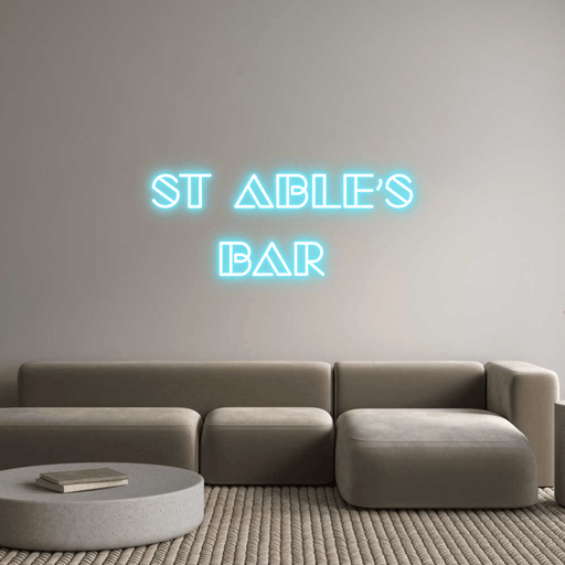 Custom Neon: St Able’s Bar - Neon Filter