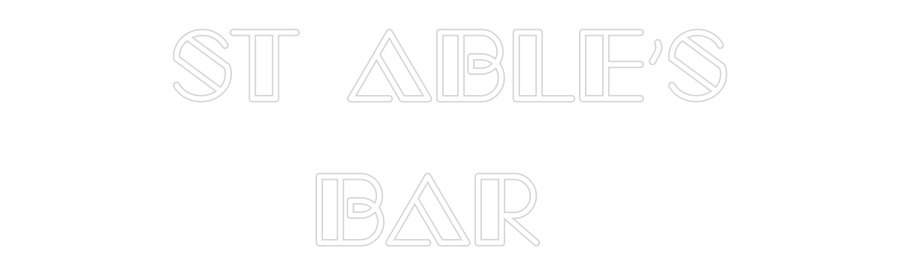 Custom Neon: St Able’s Bar - Neon Filter