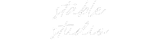 Custom Neon: stable studio - Neon Filter