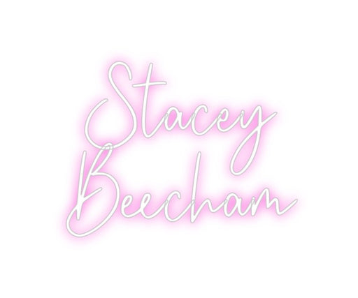 Custom Neon: Stacey Beecham - Neon Filter