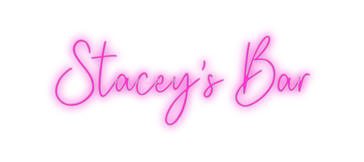 Custom Neon: Stacey's Bar - Neon Filter