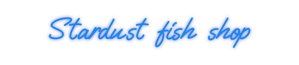 Custom Neon: Stardust fish... - Neon Filter