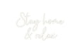 Custom Neon: Stay home & ... - Neon Filter