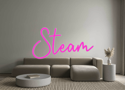 Custom Neon: Steam - Neon Filter