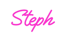 Custom Neon: Steph - Neon Filter