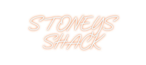 Custom Neon: STONEYS SHACK - Neon Filter