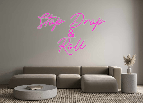 Custom Neon: Stop Drop & R... - Neon Filter