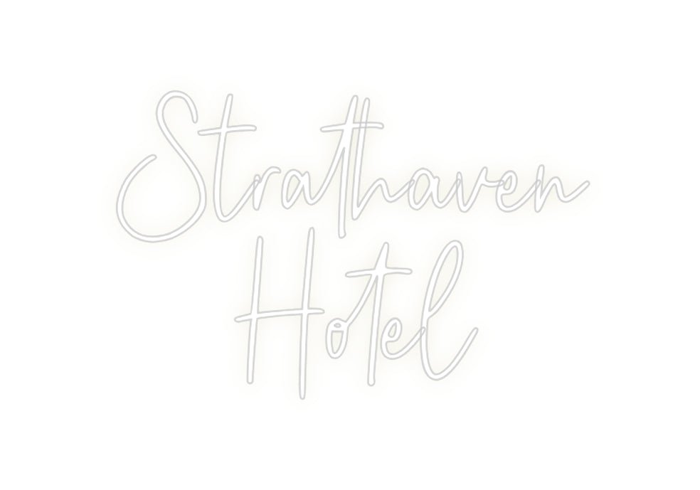 Custom Neon: Strathaven ... - Neon Filter