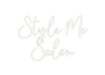 Custom Neon: Style Me Salon - Neon Filter