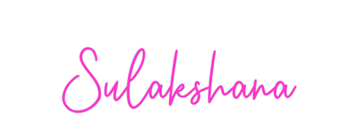 Custom Neon: Sulakshana - Neon Filter