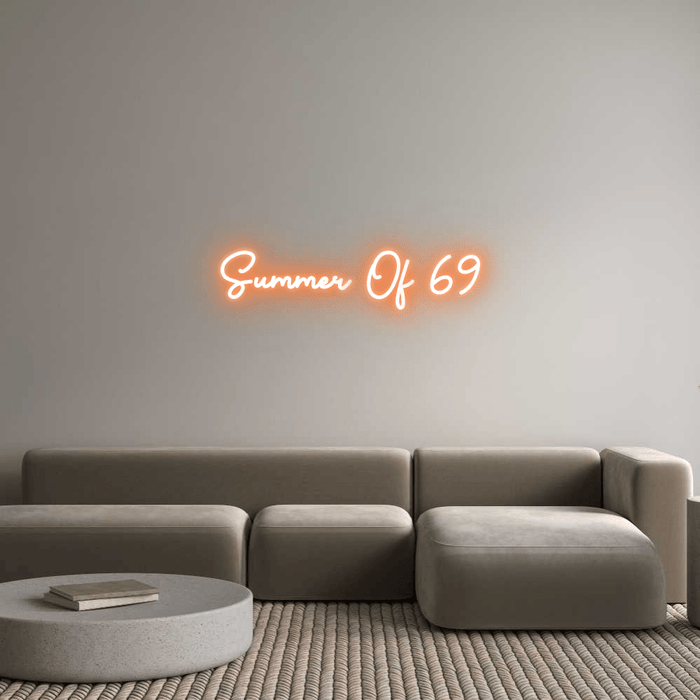 Custom Neon: Summer Of 69 - Neon Filter