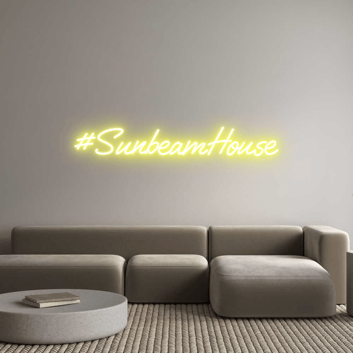 Custom Neon: #SunbeamHouse - Neon Filter