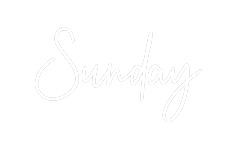 Custom Neon: Sunday - Neon Filter