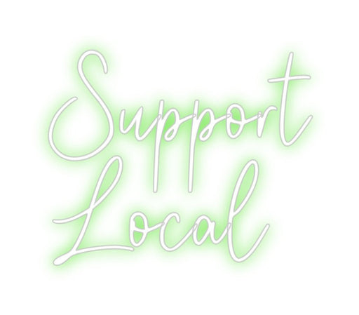 Custom Neon: Support Local - Neon Filter