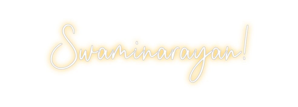 Custom Neon: Swaminarayan! - Neon Filter