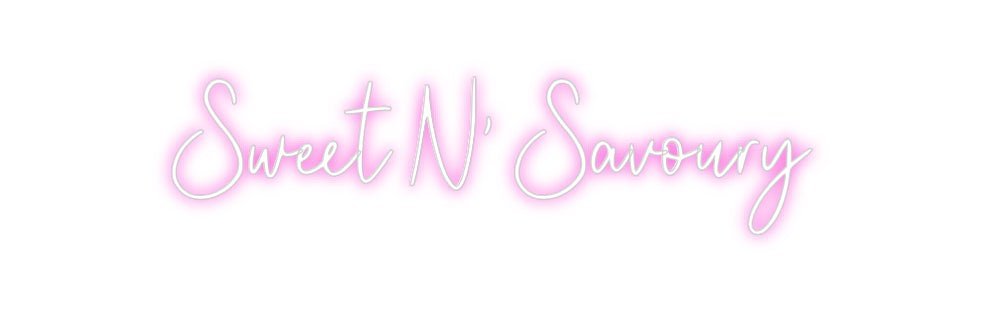 Custom Neon: Sweet N' Savo... - Neon Filter