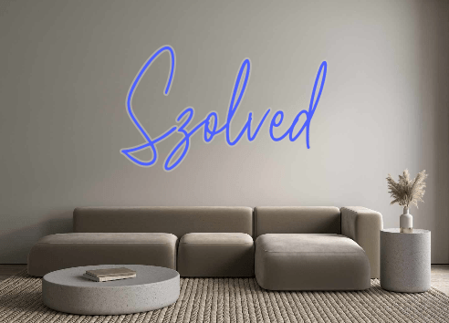 Custom Neon: Szolved - Neon Filter