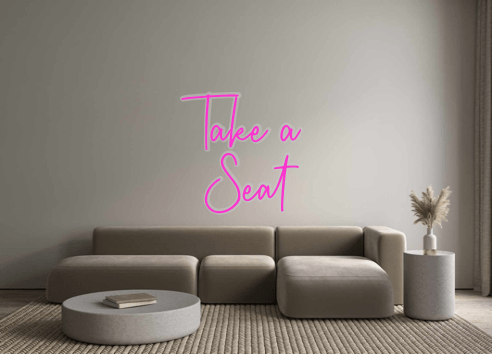 Custom Neon: Take a Seat - Neon Filter