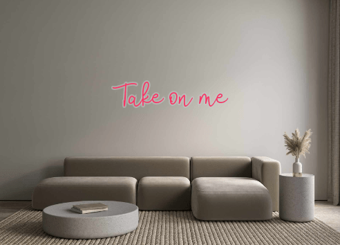 Custom Neon: Take on me - Neon Filter