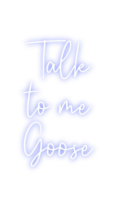 Custom Neon: Talk to me ... - Neon Filter