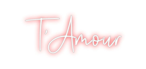 Custom Neon: T’Amour - Neon Filter