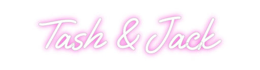 Custom Neon: Tash & Jack ... - Neon Filter