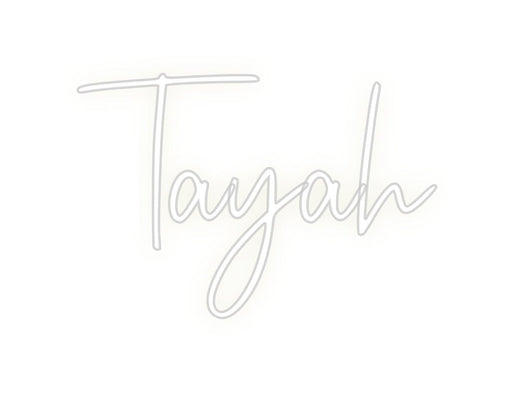 Custom Neon: Tayah - Neon Filter