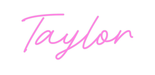 Custom Neon: Taylor - Neon Filter