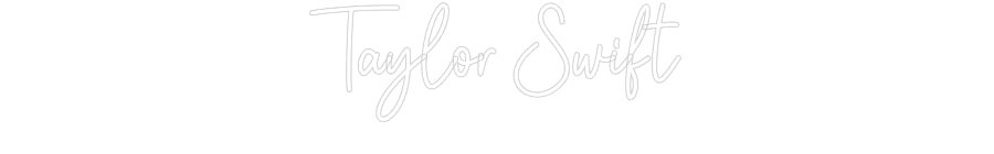 Custom Neon: Taylor Swift - Neon Filter