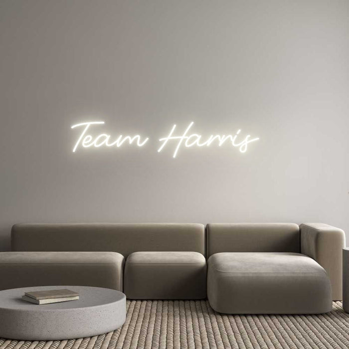 Custom Neon: Team Harris - Neon Filter