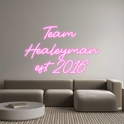 Custom Neon: Team Healey... - Neon Filter